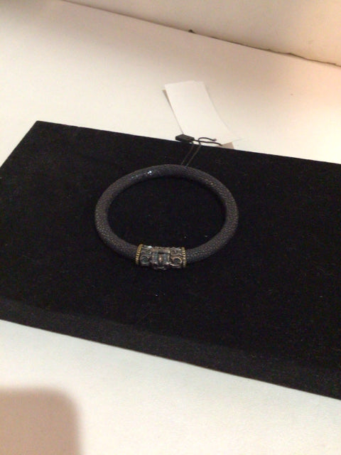 Leather Black Bracelet