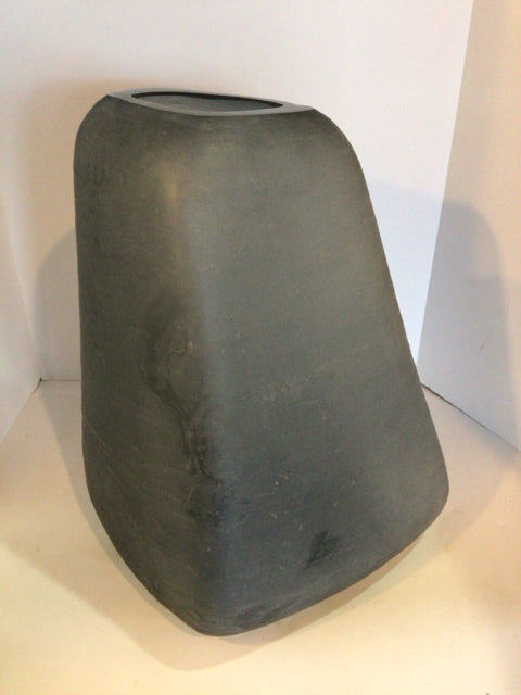 Modern Gray Glass Vase