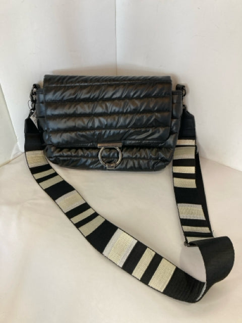 Think Royln Black CrossBody Purse