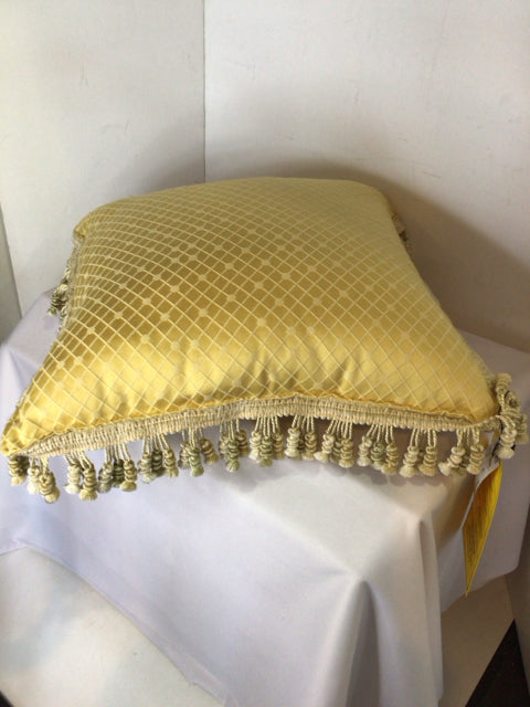 Gold Cotton Pillow
