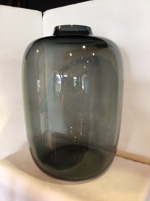 Blue Glass Vase