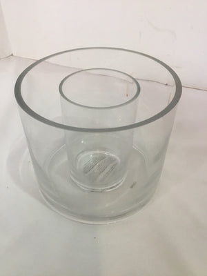 Hurricane Clear Glass Votive Candle Holder