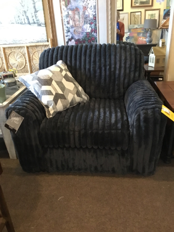 Ashley Corduroy Gray Chair ASL-9810523