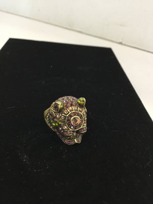 Brown Rhinestone Ring