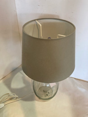 Clear Glass Lamp