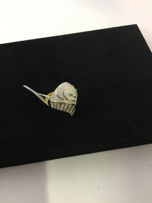 White Rhinestone Ring
