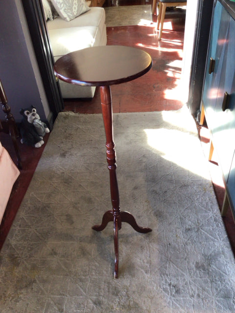 Brown Wood Plant Stand