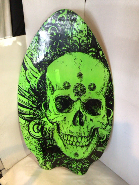 Green/Black Surfboard Face Misc