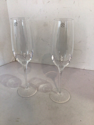 Tiffany & Co. Champagne w/Box Glasses