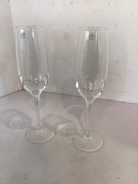 Tiffany & Co. Champagne w/Box Glasses