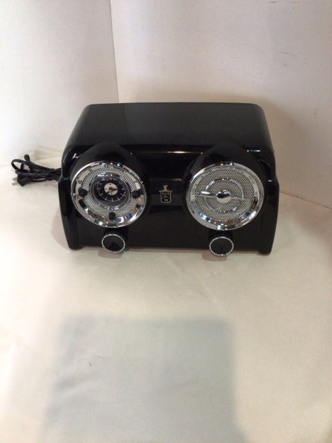 Crosley Electric Black Plastic Radio