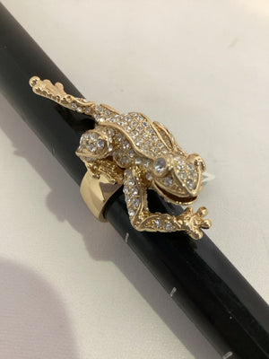 Gold Frog Ring