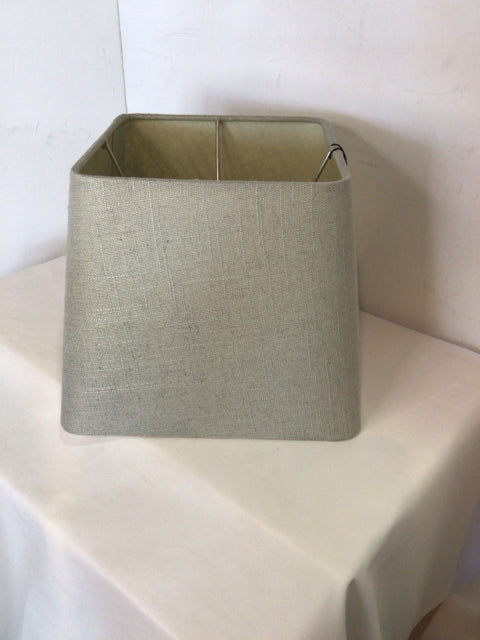 Tan Linen Square Lamp Shade