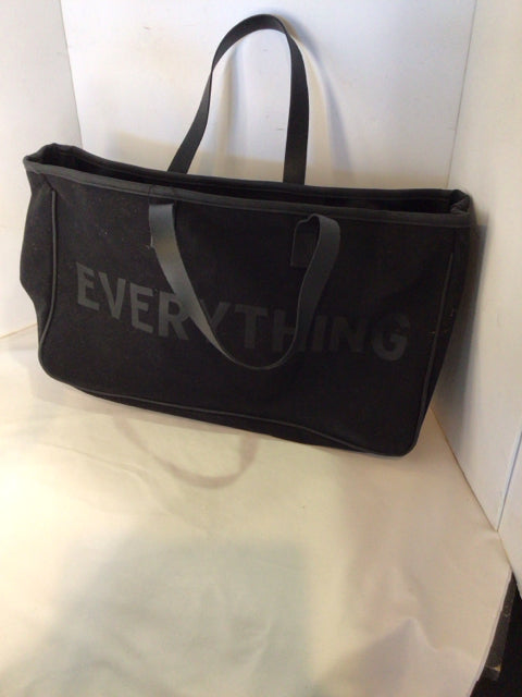 Santa Barbara Canvas Black Bag