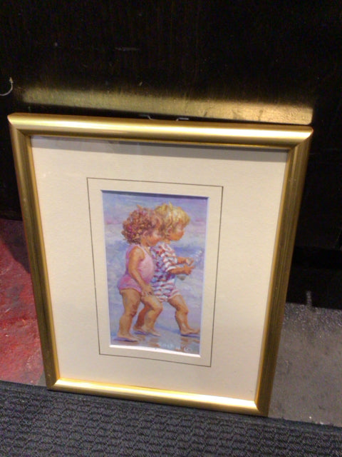 Pastel Children Framed Art