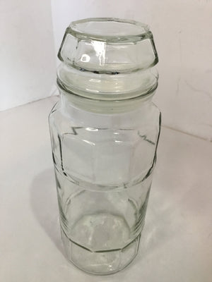 Clear Glass Canister