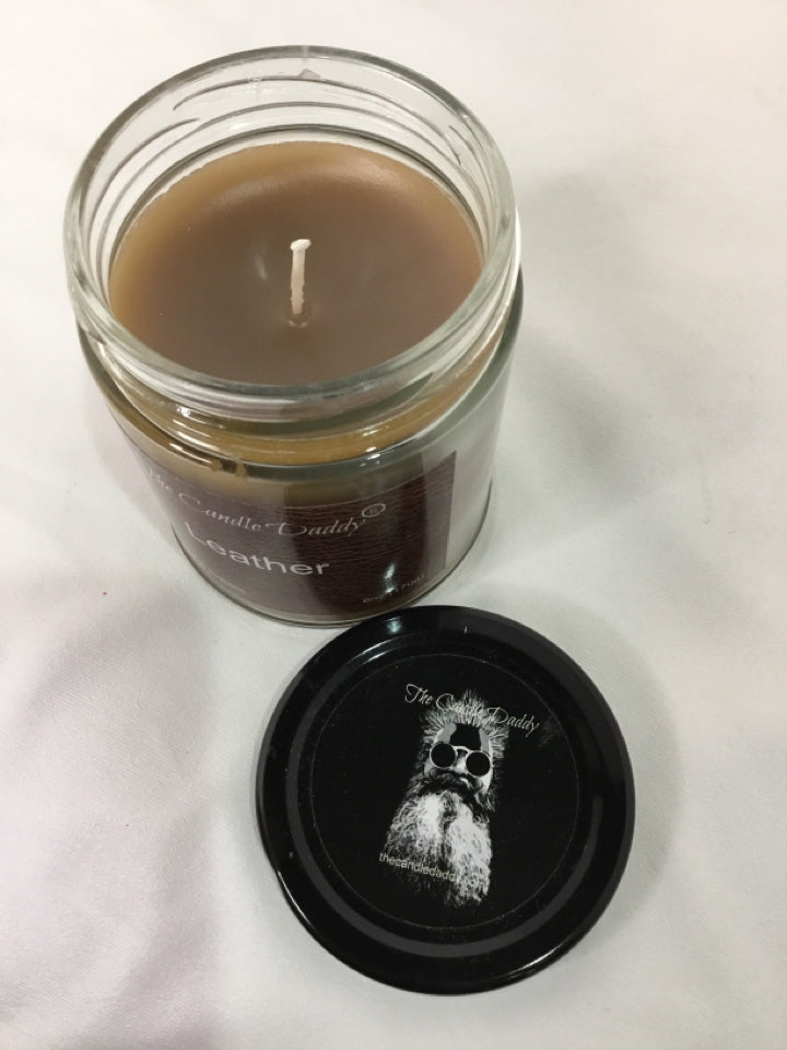 Brown Wax Candle