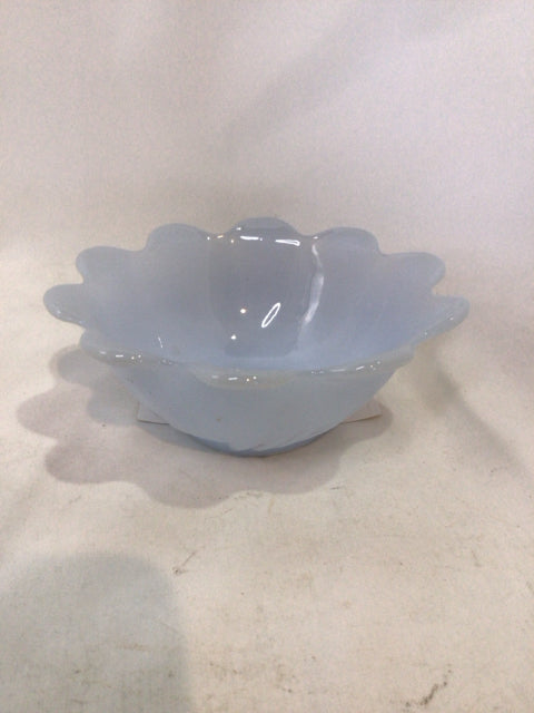 Trinket White Milk Glass Bowl