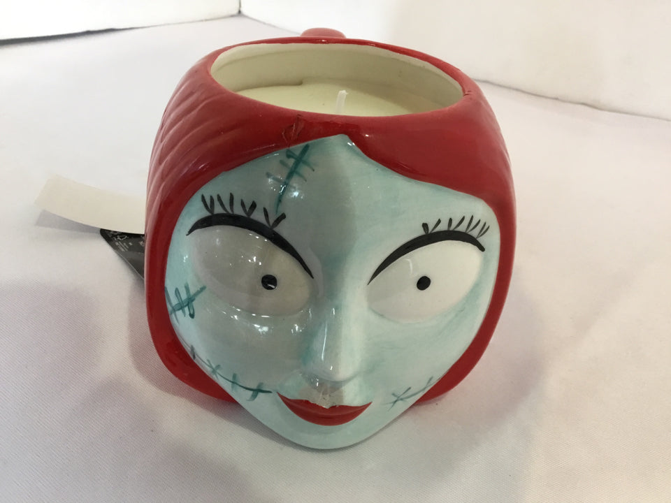 Halloween Red Ceramic Candle Holiday Item