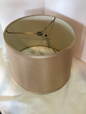Tan Barrel Lamp Shade