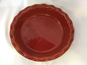 Emile Henry Red Stone Pie Plate