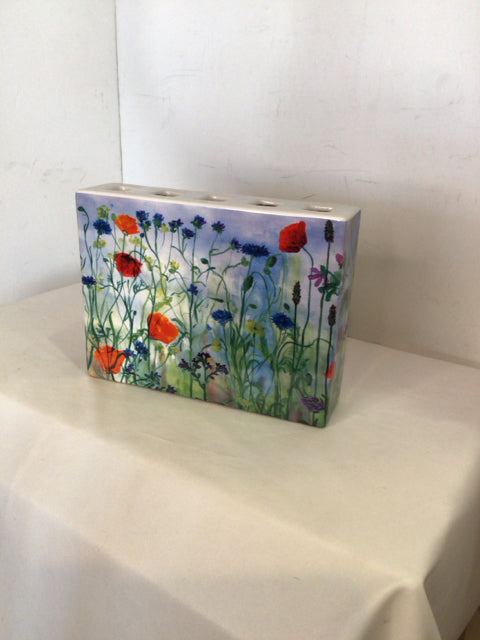 Blue/Multi Vase