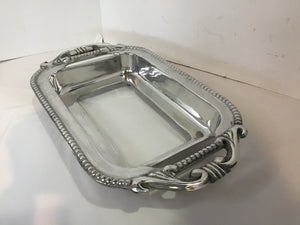 Mariposa Silver Aluminum Handles Casserole
