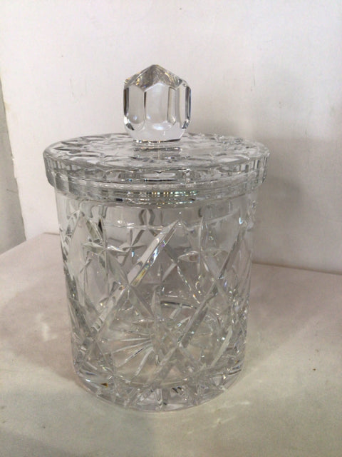 Crystal Clear Lidded Jar