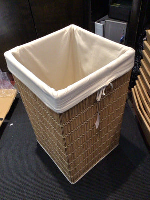Natural Bamboo Clothes Hamper Basket