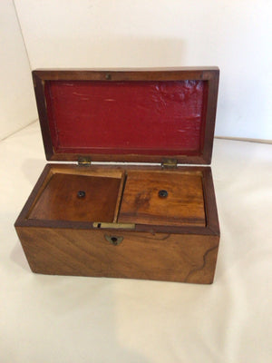 Vintage Wood Tea Box