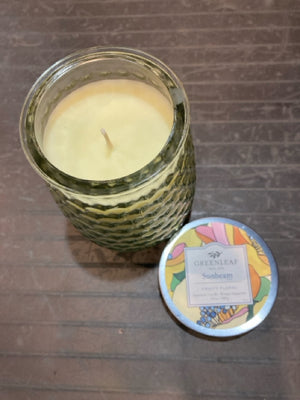 Candle Yellow Fruit Floral Misc