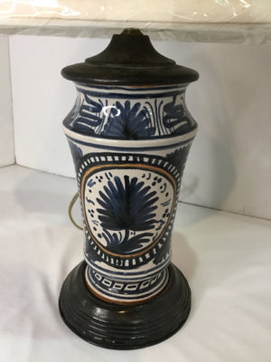 Blue/White Ceramic Lamp