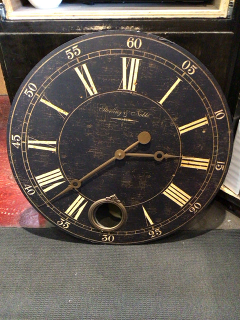 Black Wood Clock