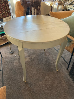 French Wood Painted Dining Gray Table