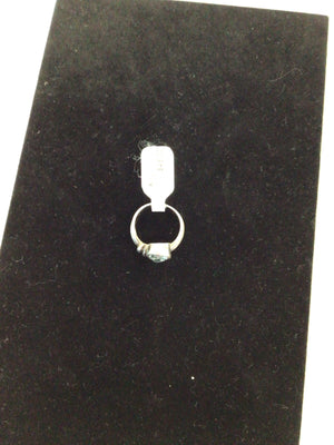 Sterling Silver Blue Ring