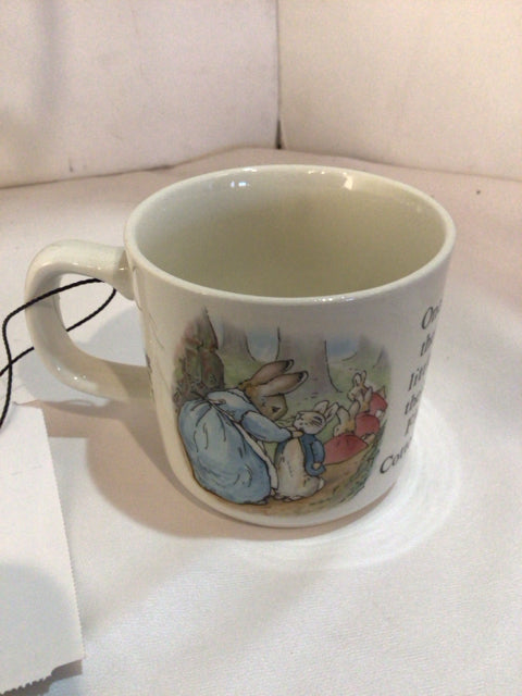 Wedgwood White/Multi Ceramic Peter Rabbit Mug