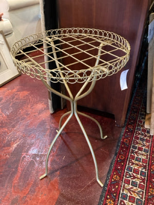 Gold Metal Plant Stand