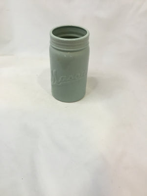 Mason Bohemian Green Ceramic Utensil Caddy