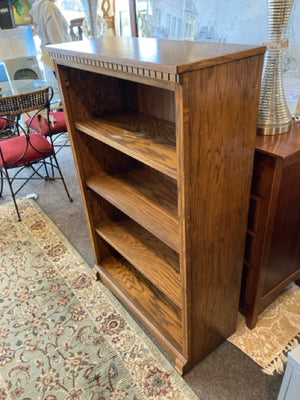 Wood 4 Shelf Brown Bookcase/Bookshelf