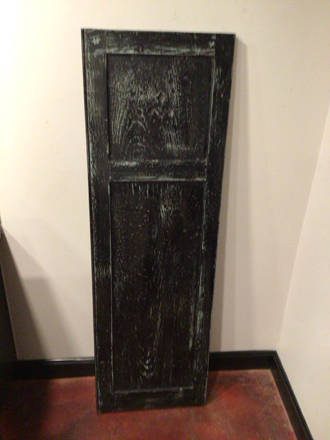 Vintage Wood Black Wall Decoration Art