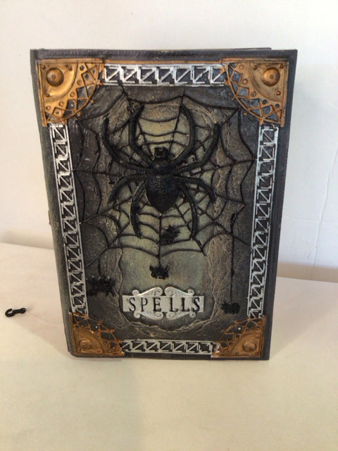 Halloween Gray Plastic Book Holiday Item