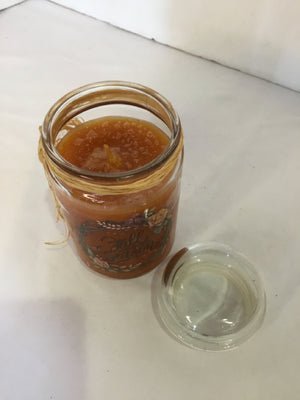 Fall Orange Candle