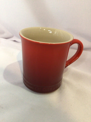 Le Creuset Red Ceramic Mug