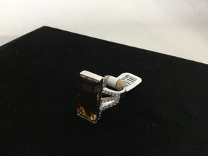 Brown Rhinestone Ring
