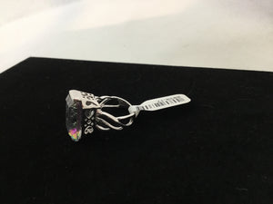 Purple Rhinestone Ring