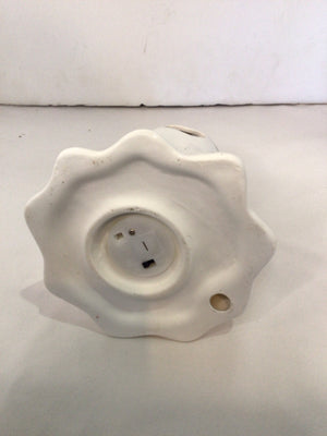 Halloween White Ceramic Ghost Light up Holiday Item