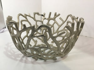 Silver Metal Bowl