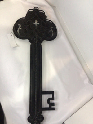 Metal Key Black Wall Decoration Art