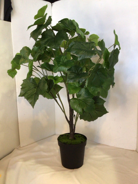 Green In Planter Faux Plant