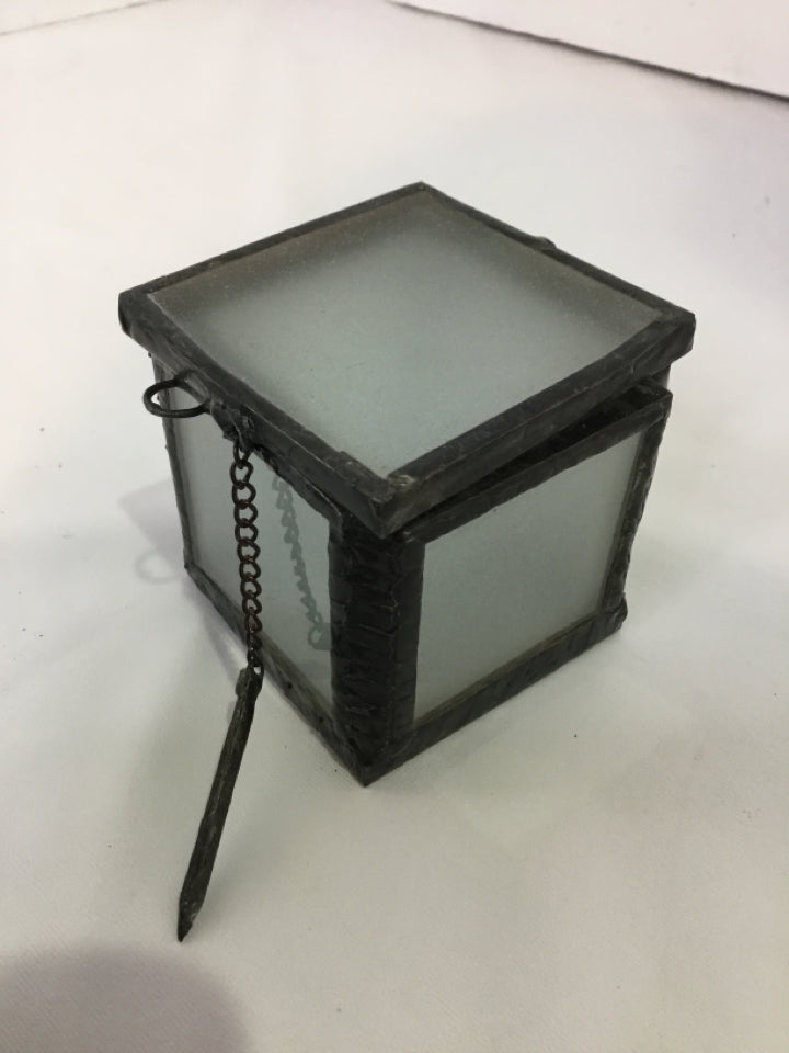 Leaded Glass Clear Box